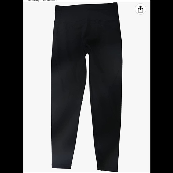 adidas Womens Workout Tights Base Layer Athletic Pants, Black, Medium - Picture 4 of 4